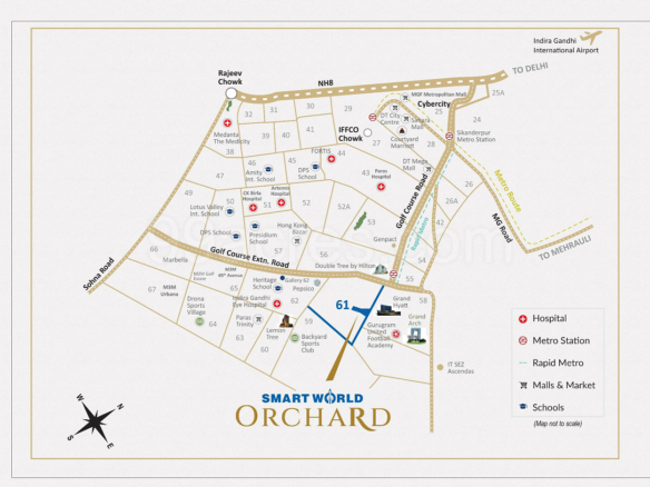 Smart World Orchard Street Sector 61, Gurgaon