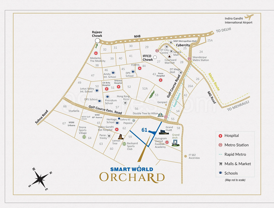 Smart World Orchard Street Sector 61, Gurgaon