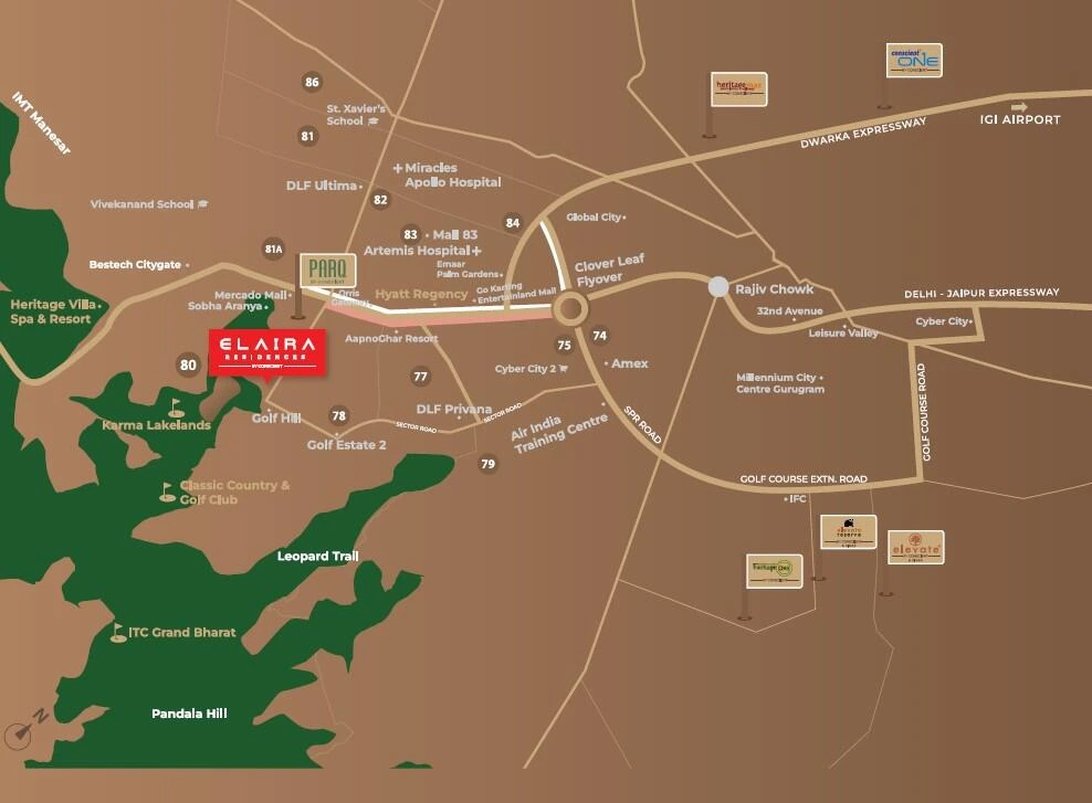 Conscient Elaira Residences Sector 80 Gurgaon