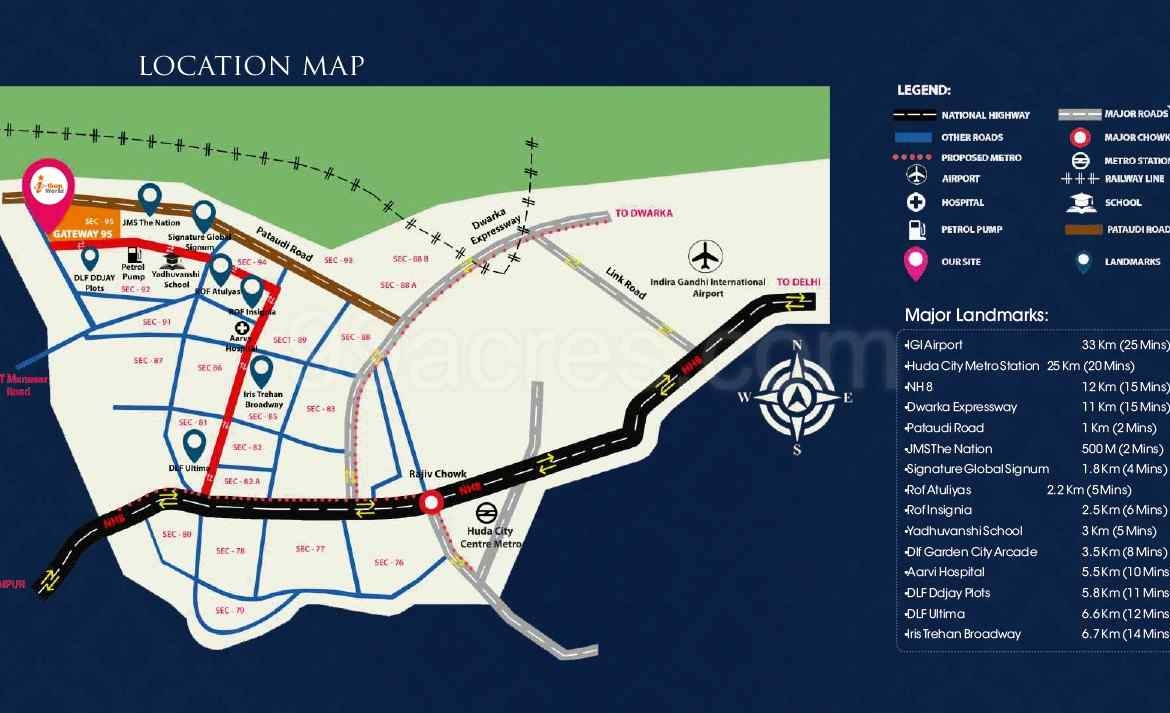 Solutrean Gateway 95 Sector 95, Gurgaon