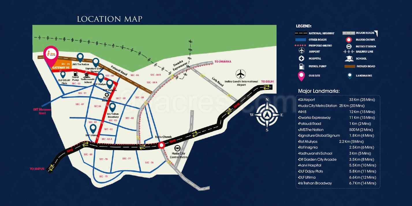 Solutrean Gateway 95 Sector 95, Gurgaon