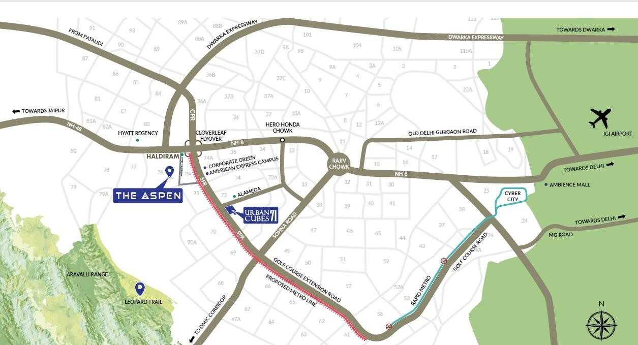 Whiteland The Aspen Sector 76 Gurgaon