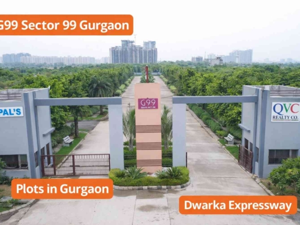 G99 Sector 99 Gurgaon plotted township near Dwarka Expressway