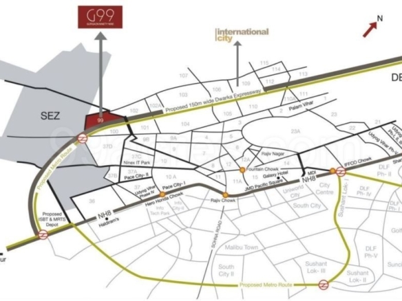 G99 Sector 99 Gurgaon plotted township near Dwarka Expressway