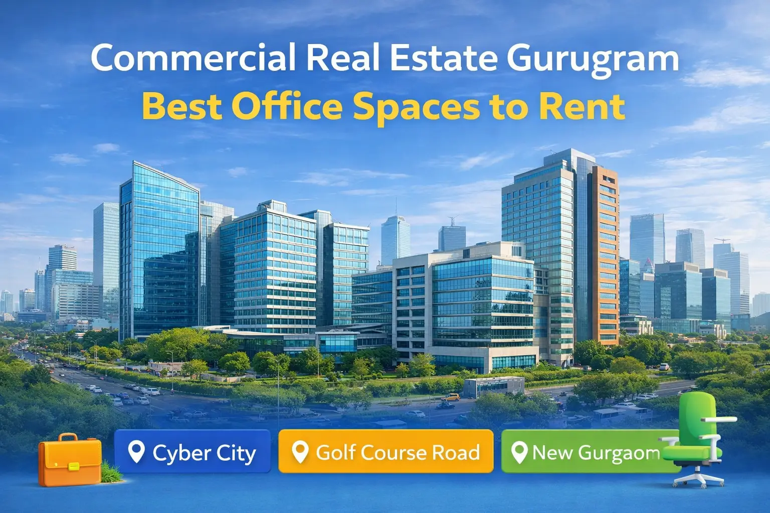 Commercial Real Estate Gurugram: Best Office Spaces to Rent