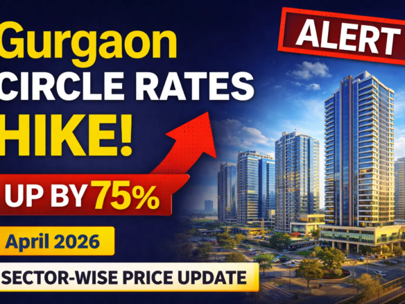 Gurgaon Circle Rates Increased Up to 75% in April 2026