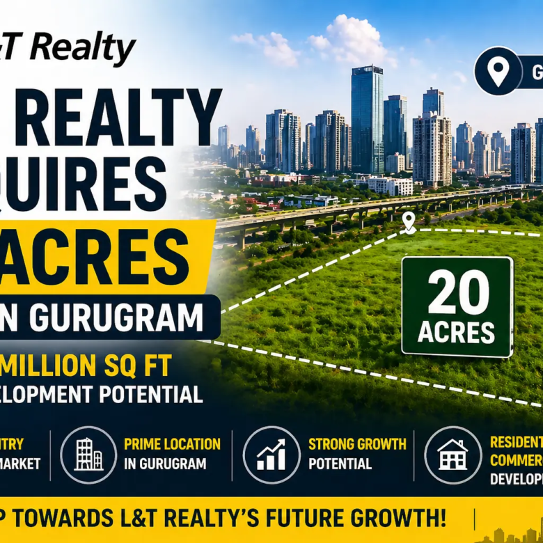 L&T Realty Acquires 20 Acres Land in Gurugram 2026 – What It Means for Buyers & Investors