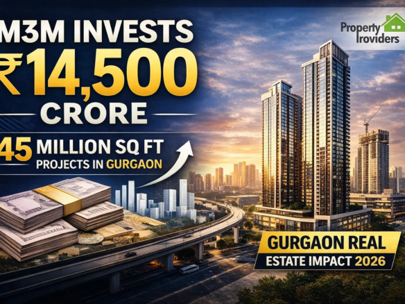 M3M ₹14,500 Crore Investment: 45 Million Sq Ft Portfolio & Gurgaon Impact 2026