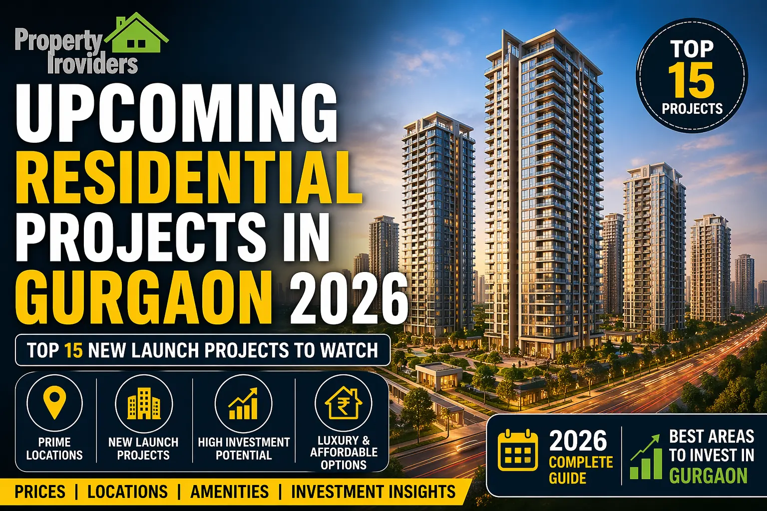 Upcoming Residential Projects in Gurgaon 2026