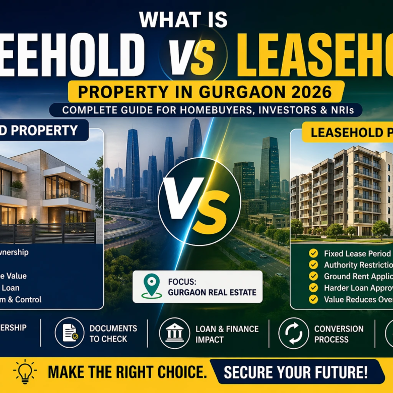 What is Freehold vs Leasehold Property in Gurgaon 2026?