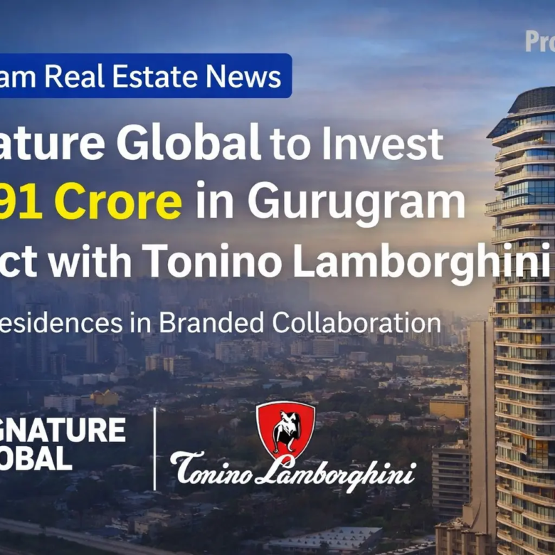 Signature Global to Invest ₹2,891 Crore in Gurugram Project With Tonino Lamborghini: What This Means for Gurugram’s Luxury Real Estate Market