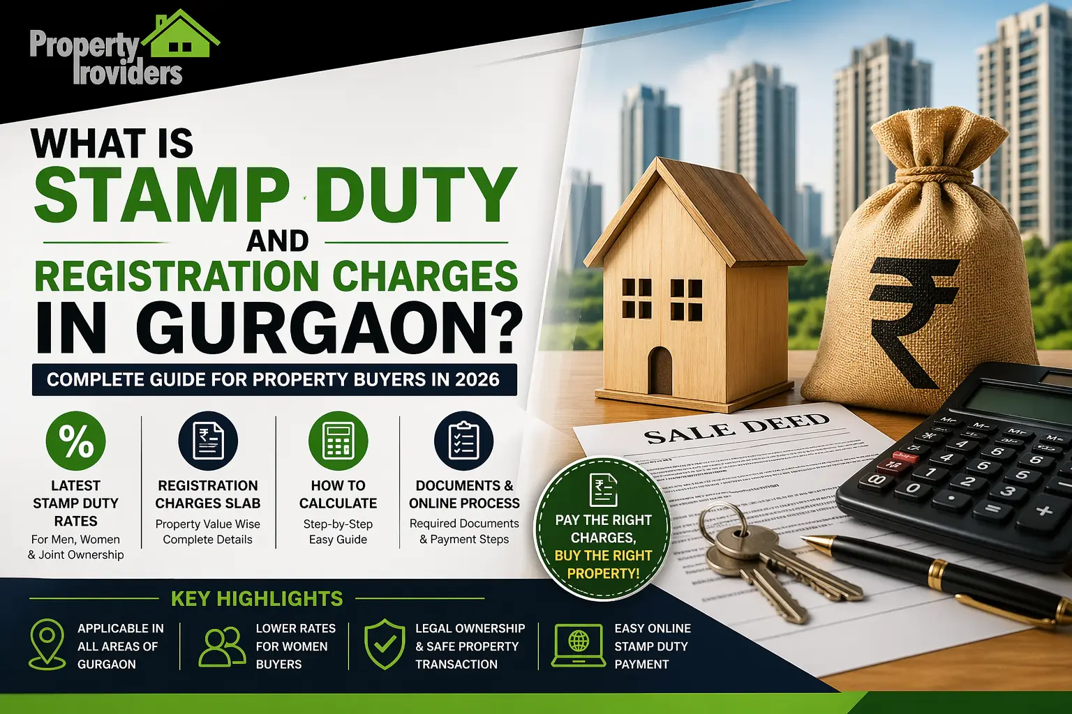 Stamp duty and registration charges in Gurgaon explained with latest rates 2026