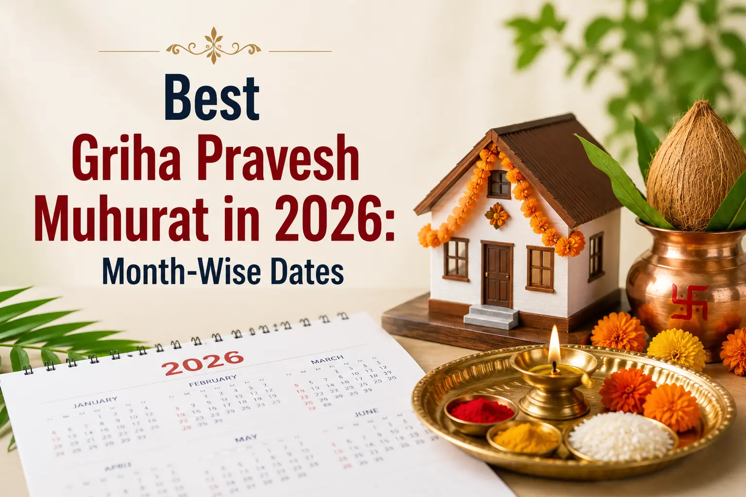 Best Griha Pravesh Muhurat in 2026 Month Wise Dates 1