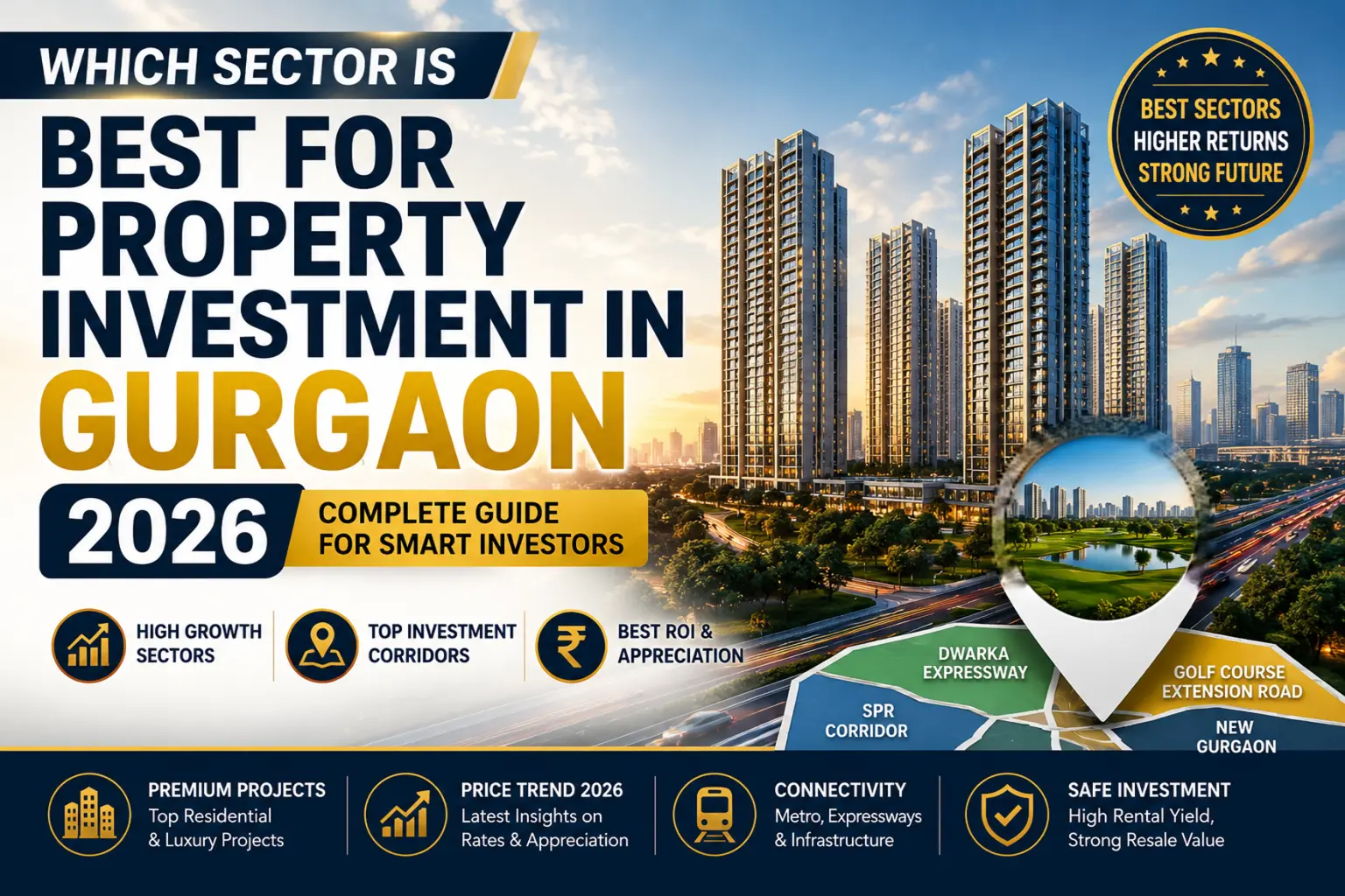 Which Sector is Best for Property Investment in Gurgaon 2026