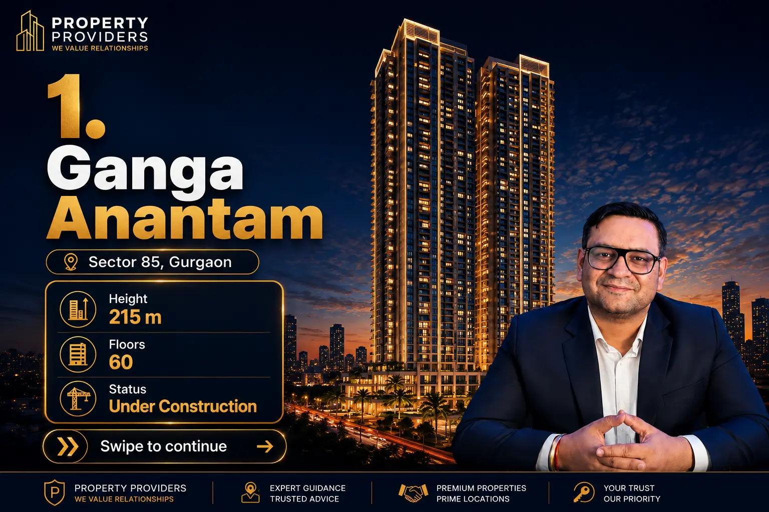 Ganga Anantam in Sector 85