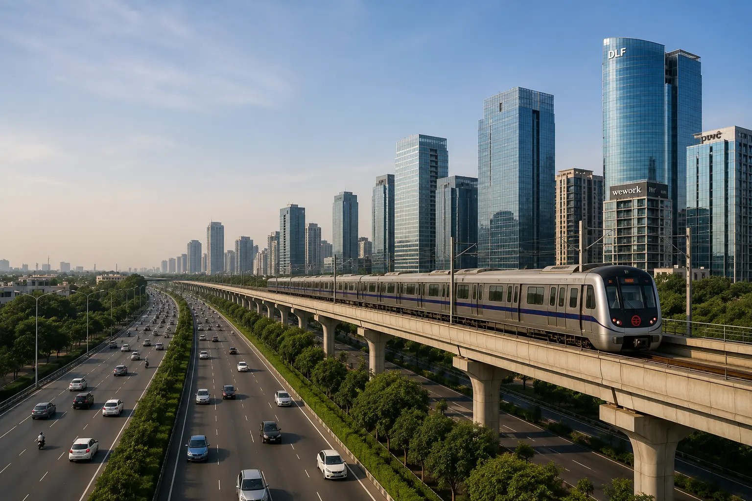 ncr master plan 2041 gurgaon growth corridor.webp