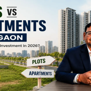 Plots vs Apartments in Gurgaon: Which Is a Better Investment in 2026? ROI, Rental Income & Future Growth Compared