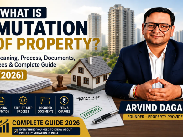 What is Mutation of Property? Meaning, process, required documents, fees and complete property mutation guide in India 2026.