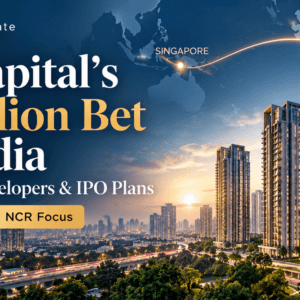 Singapore’s AT Capital Plans $1 Billion Investment in India Through Experion Developers, Eyes IPO